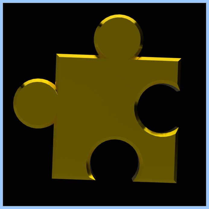 3D Model - Puzzle Piece